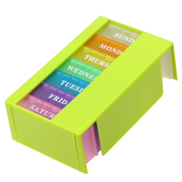 Colorful Weekly Pill Box