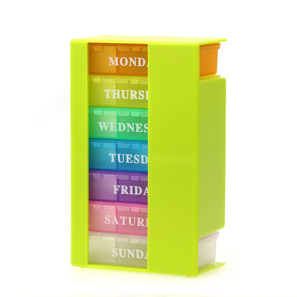 Colorful Weekly Pill Box