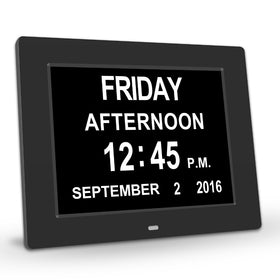 Extra Large Digital Calendar & Clock