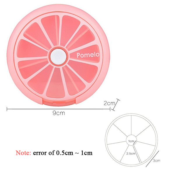 Cute Fruits Pill Organizer