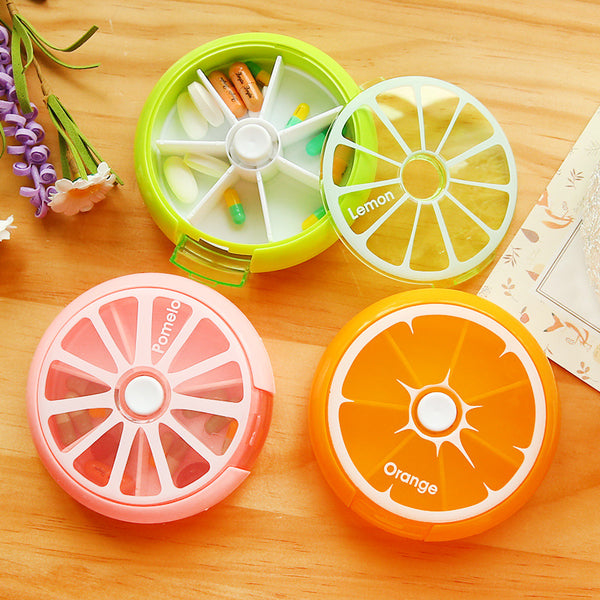 Cute Fruits Pill Organizer